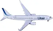 Replica 1:400 for GJUTA2120 UTair B737-800 RA-73090 Miniature Scale Display Model Aircraft Finished Souvenir Toy Decoration Airplane Toy