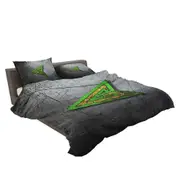 v4259 Bed Sheets Green Arrow Logo DC Comics Duvet Cover Set Pillowcase Super Soft Bed Sheets IU4259