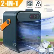 Portable Mini Air Cooler Fan Humidifier AC Air Conditioner Personal Cooling Fan