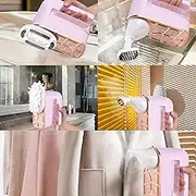 PORTABLE POWERFUL STEAMER IRON CLOTHES WRINKLE REMOVER CLEANER 1200W