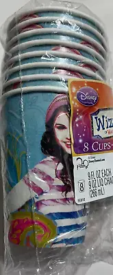 HALLMARK WIZARDS OF WAVERLY PLACE SELENA GOMEZ BIRTHDAY PARTY DRINK CUPS 8 PK