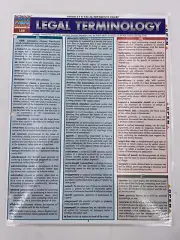 Legal Terminology-Quick Study #50595