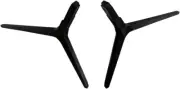 Stable Tabletop Mount TV Stand Legs for VIZIO Smart TVs - Black ABS Construction