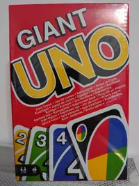 在飛比找樂天市場購物網優惠-【桌遊侍】GIANT UNO 巨型紙牌版 正版實體店面快速出