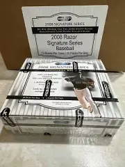2008 RAZOR SIGNATURE SERIES MLB BASEBALL HOBBY BOX BUSTER POSEY? AUTO NEW SEALED