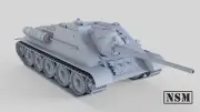 NSM Russian SU-85, 1/56th Scale, 28mm For Bolt Action