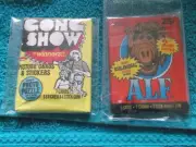Gong Show and Alf Unopened wax packs 1977&1987 New/old stock