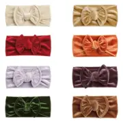 Baby Headband Bows For Baby Girl Headbands Elastic Nylon Newborn Hair Turban