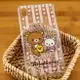 Rilakkuma 拉拉熊/懶懶熊 SONY Xperia Z2 (D6503) 彩繪透明保護軟套-花草優雅熊