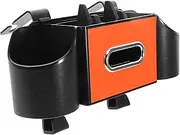CHICAMPERA Car Storage Box Organize Phone Keys Snacks Backseat Cup Holder Tissue Storage Rack Portable Tissue Holder Vehicle Car