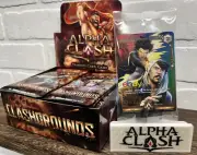 Alpha Clash TCG: Clashgrounds BOOSTER BOX & FREE SERIAL# "Ebay" Stamp PROMO CARD