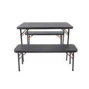 Wildtrak Picnic Table and Bench Set 102cm