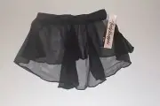 Body Wrappers Dance Pull On Skirt Black Child Size S- NWT