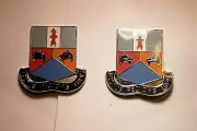 NEW US Army 32nd Infantry Combat Brigade Unit Crest 2ea DUI Military Insignia