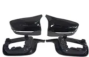 Side Wing Mirror Cover Caps for B&MW G30 G31 G20 G11 G12 17-20 M Style Replacement Rearview Side Mirror Cover 4PCS Gloss Black Side Wing Mirror Cover Caps BHYYDSS(G20)