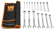 WEN WR161M 16-Piece Professional-Grade Ratcheting Metric Combination Wrench Set