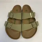 Birkenstock New w/ Box Arizona Khaki Birkibuc Vegan Narrow Width - Select Size