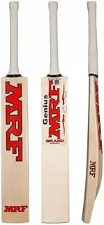 ROCKWOOD CRICKET MRF Game Changer English Willow Cricket Bat - 2022 Model Bat, Red, Full Size