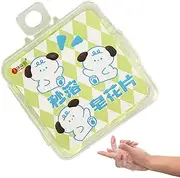 Hand Wash Paper Sheets - Foaming Hand Palm Washing Sheets,Portable Quickly Dissolvable Hand Washing Sheets for Daily Use