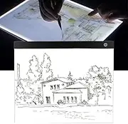 ElgnAura A3 LED Light Pad, Portable Drawing Board with Adjustable Brightness, Ideal for Animation Drawing, Sketching, and Stenciling, Outlast and Easy to Use