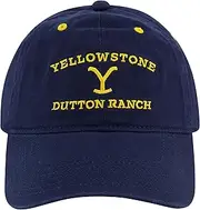 [Concept One] Yellowstone Dad Hat, Dutton Ranch Adjustable Baseball Cap with Curved Brim