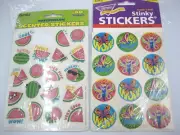 Vintage 1990s Y2K Trend / Eureka Scratch & Sniff Stickers Two Packages READ