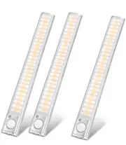 goodland 160 LED Closet Lights Motion Sensor Under Cabinet Lights Indoor Wire...
