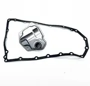 JF016E JF011E Long Square Inlet Automatic Transmission Filter Oil Pan Gasket Kit Compatible with Nissan Altima Juke NV200 Sentra Rogue 2007-2017 L4 V6 2.0L 2.5L 3.5L Replaces 31728-1XF03 31397-1XF0D