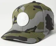 FOX Session Flexfit Cap, green-brown, Size S M for Men Green Brown