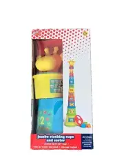 Play Right Jumbo Stacking Cups Buckets Educational Toy NEW