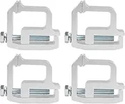Canopy Clamps - Truck Top Clips, CamperMount Brackets | Heavy Duty Aluminum Retainer Housing, Rustproof Locking Replacement Set For Pickup Cap Rails Shell Covers Truck Bed Accessories