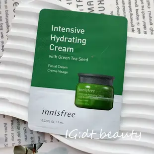 Innisfree 悅詩風吟 Green Tea Seed Cream 綠茶籽保濕霜 面霜 乳液 保濕霜 臉霜