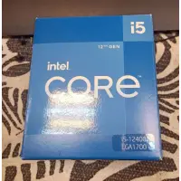 在飛比找蝦皮購物優惠-Intel I5-12400 處理器升級換下