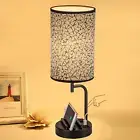 Touch Control USB Table Lamp, Upgraded 3-Way Dimmable Nightstand Desk Lamp with
