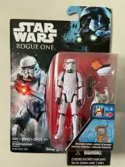Star Wars 3 3/4" Rogue One Stormtrooper / Sandtrooper Carded Figure Army Builder