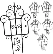 Parliky Lawn Decorative Fence Temporary Fencing Plastic Edging Border Landscape Border Garden Supply Outdoor Fence Adornment