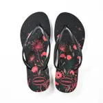 【HAVAIANAS 哈瓦仕】女鞋 SLIM ORGANIC系列 黑/粉 型號：00176(巴西品牌、巴西拖鞋、人字拖、夾腳拖)