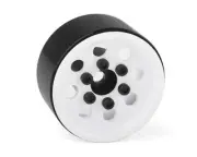 RC4WD Stamped Steel 1.0" Pro8 Beadlock Wheels (White) (4) [RC4ZW0357]