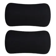 2Pcs Fitness Roller Foam Foot Pads High Density Foam Roller for Gym Exercise Machines Exercise Massage Muscle Recovery Fitness Equipment Replacement
