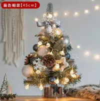 在飛比找樂天市場購物網優惠-聖誕樹 家用聖誕節場景布置聖誕裝飾品小型迷妳桌面擺件diy套
