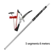 6M Telescopic Scissors Pruning Branch Height Saw Garden Tools 6METERS