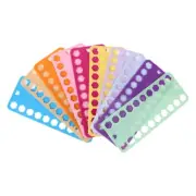 10pcs Embroidery Floss Thread Bobbins Plastic for Cross Stitch Spool Storage Boa