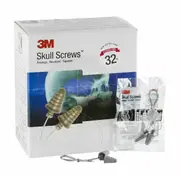 Earplugs 3M Next Skull Screws 27db CL5 Corded P1301 120 Pairs per Box