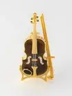 2001 Estee Lauder Solid Perfume Compact "Violin" Full