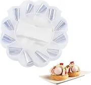 Cookie Decorating Icing Set - 12 Frosting Tips for Cupcakes,Pastry Bag, 2 Couplers, Pastry Cake Decorating Baking Tools for Cupcakes Cakes Cookies Decorating