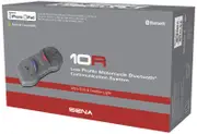 Sena 10R Bluetooth Communication System Single Pack, black for Men One Size