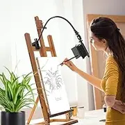 Camera Lucida Drawing Tool, Updated Artist Drawing Tool, Projector Drawing Tool with Adjustable Pea Jig, Black