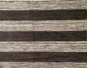 DESIGNERS GUILD Lucca Stripe chenille charcoal white Woven Italy Remnant New