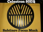 Bahtinov Focus Mask Celestron 80EQ Bahtinov Focus Mask