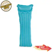 Bluescape Blue Transparent Air Mat, Inflatable Pool Float, Age 14 & up, Unisex